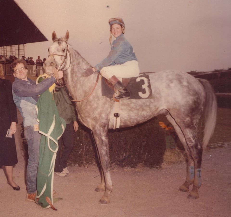 Northern Snipe in the Winners Circle - Karen Roger's last race